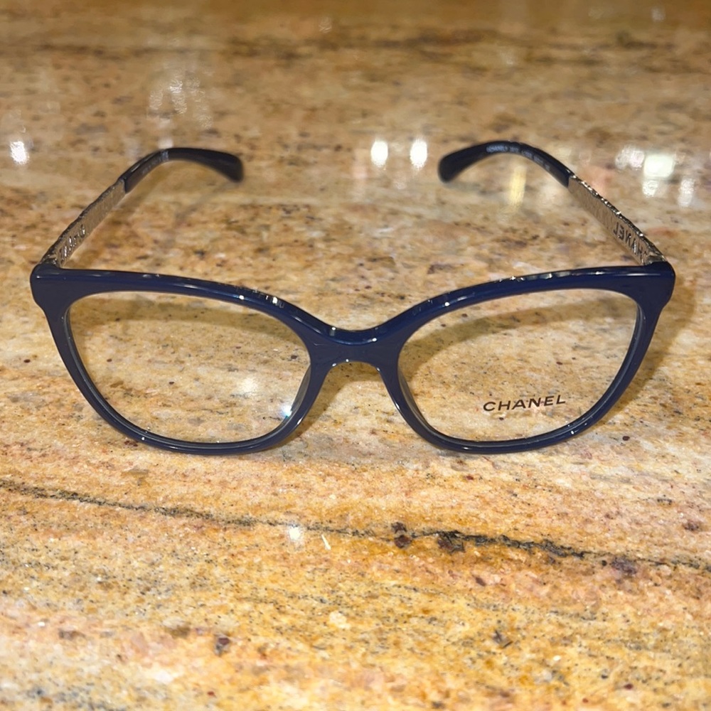 Chanel 3410 c.1643 54-17-140 Eyewear Eyeglasses Glasses Optical Brand New